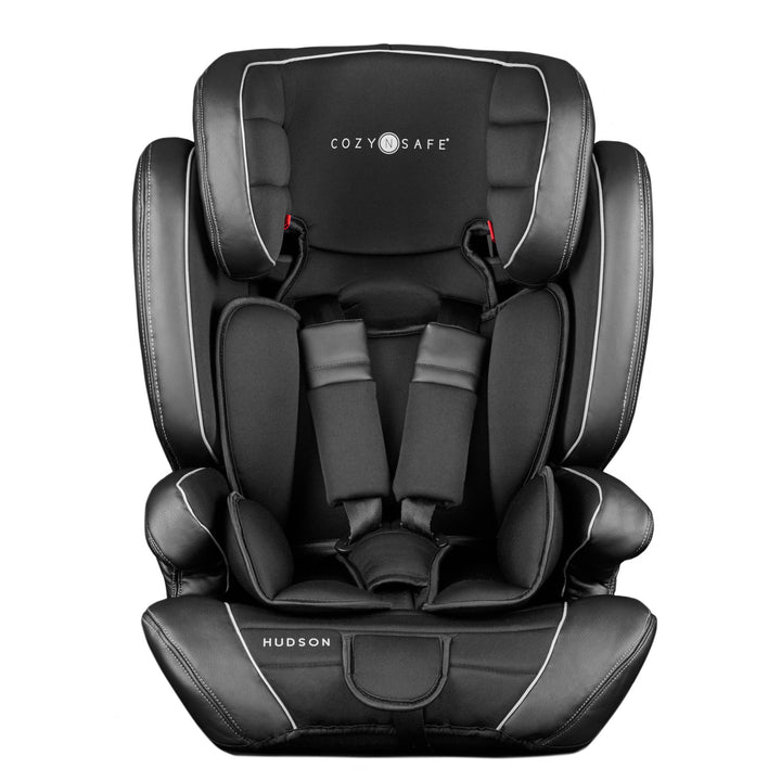 Black Cozy Safe Hudson car seat on a white background