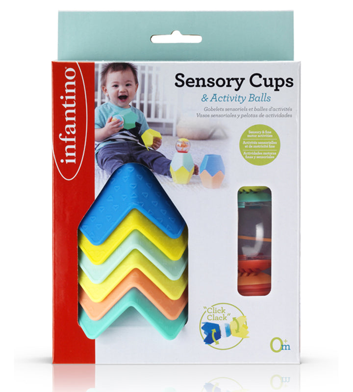 Infantino Sensory Cups & Activity Balls Set