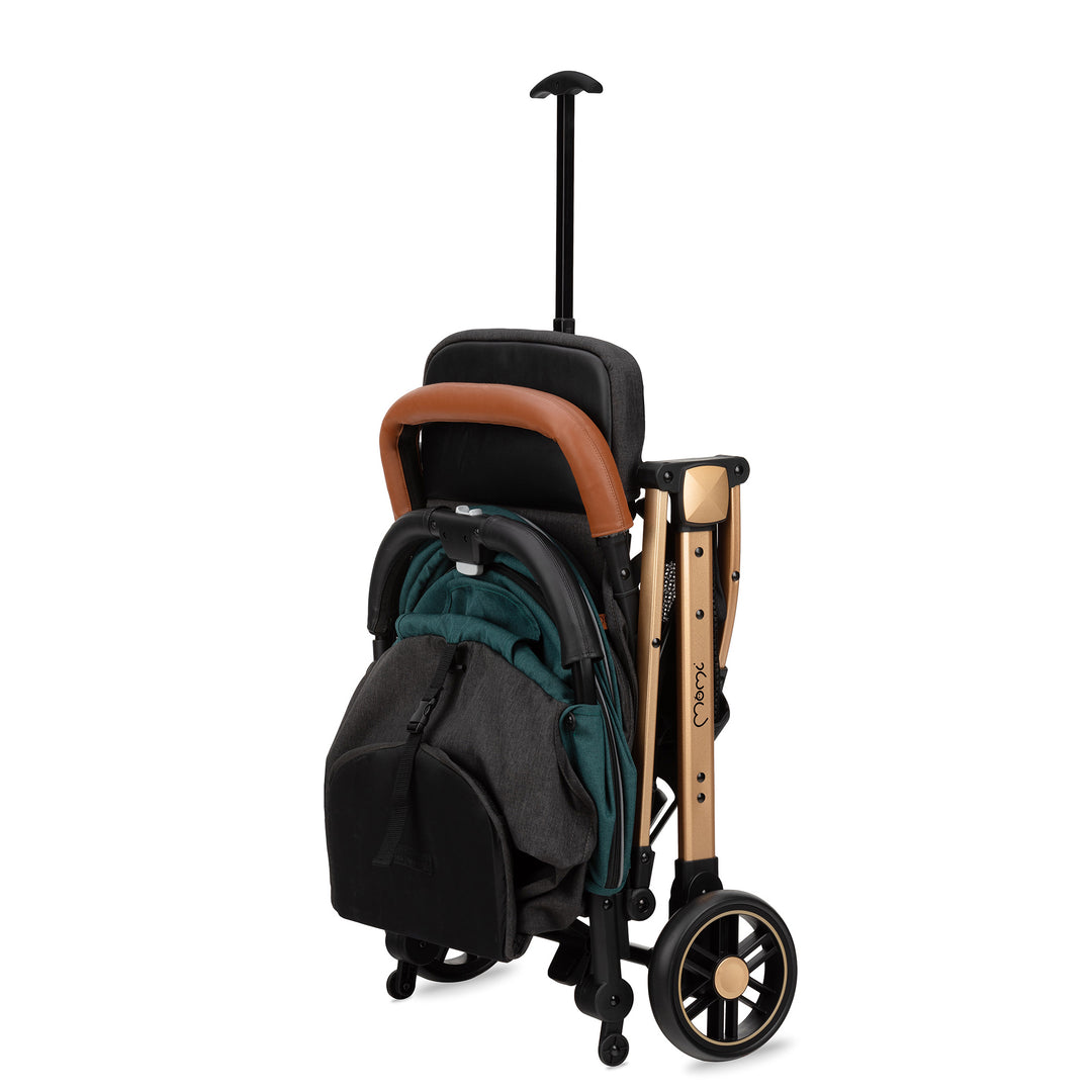 Momi Estelle Gold Stroller With Raincover