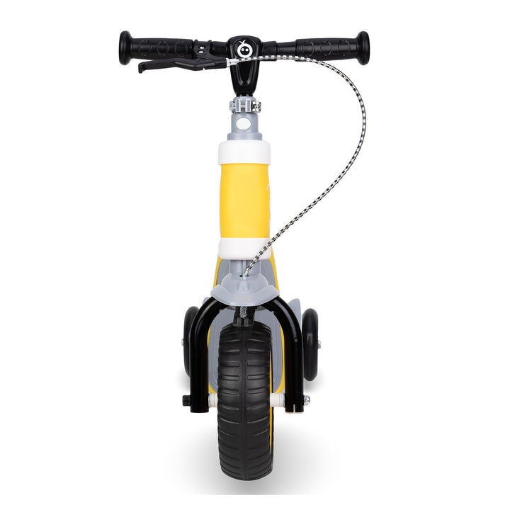 Momi Elios Orange scooter on a white background