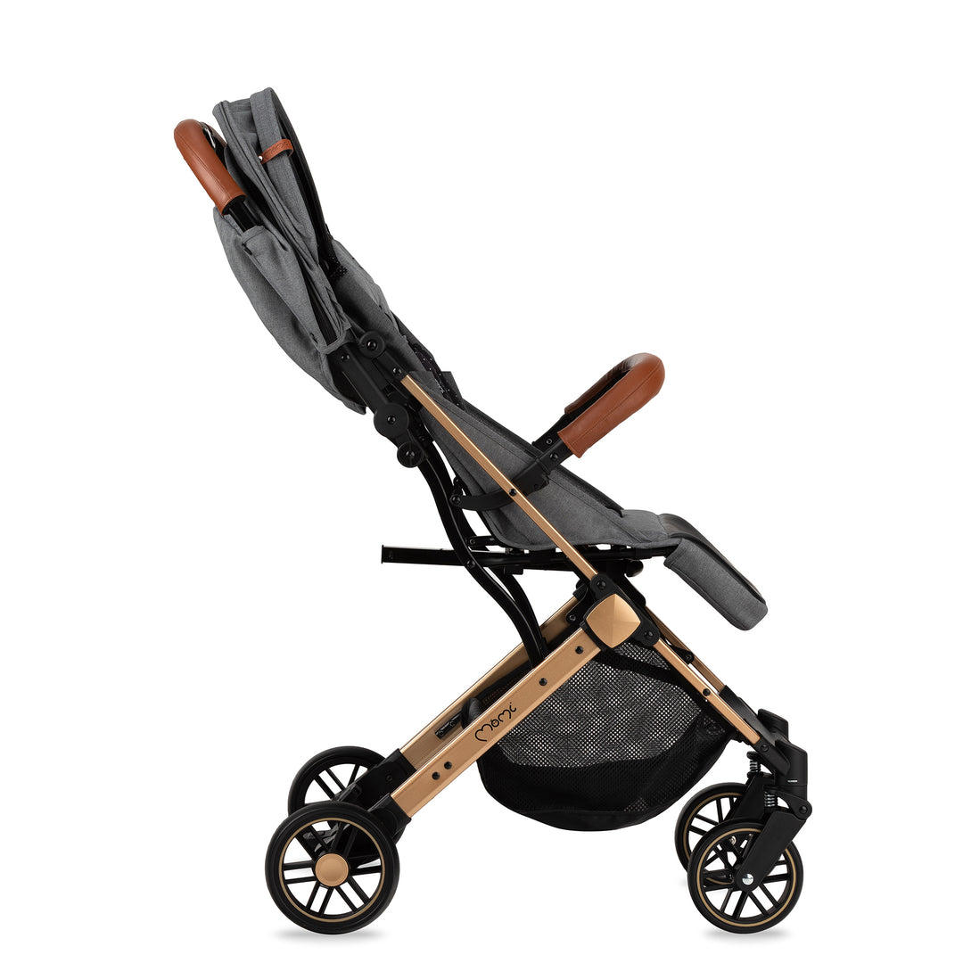 Momi Estelle Gold Stroller With Raincover