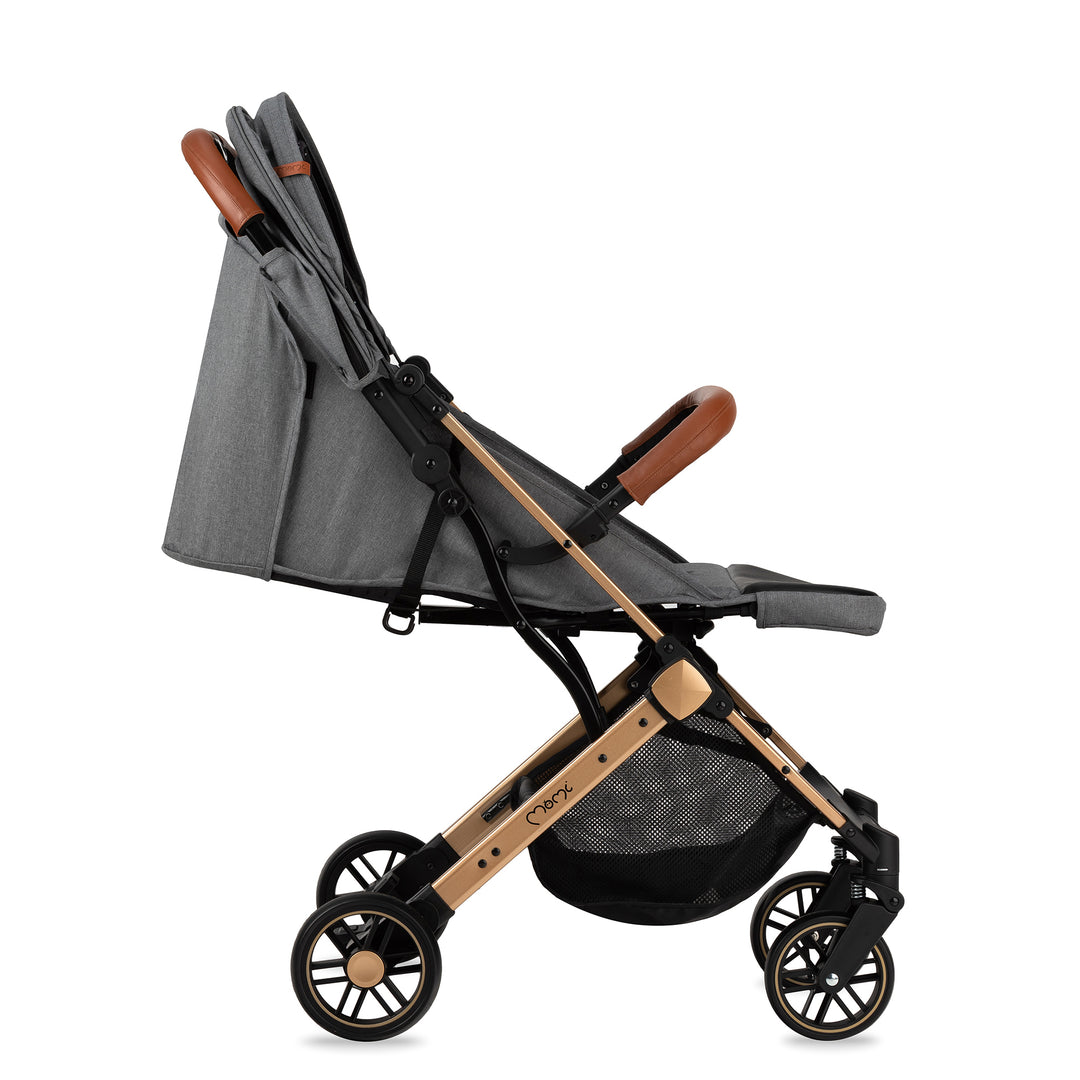 Momi Estelle Gold Stroller With Raincover