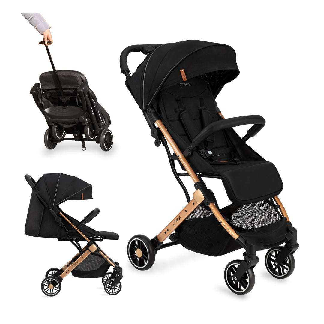 Momi Estelle Gold Stroller With Raincover