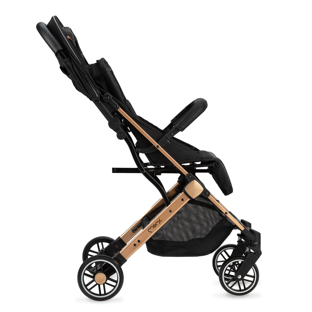 Momi Estelle Gold Stroller With Raincover
