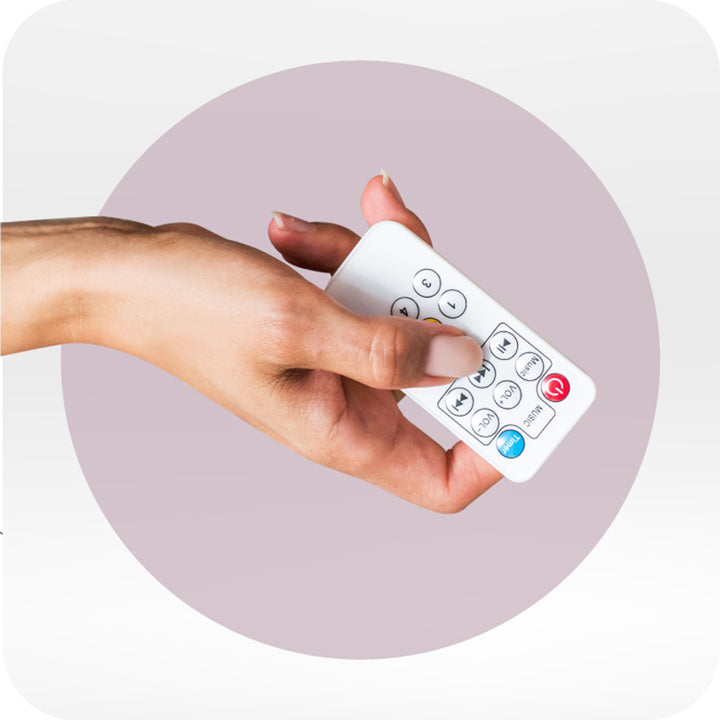 Momi rocker remote on a white background