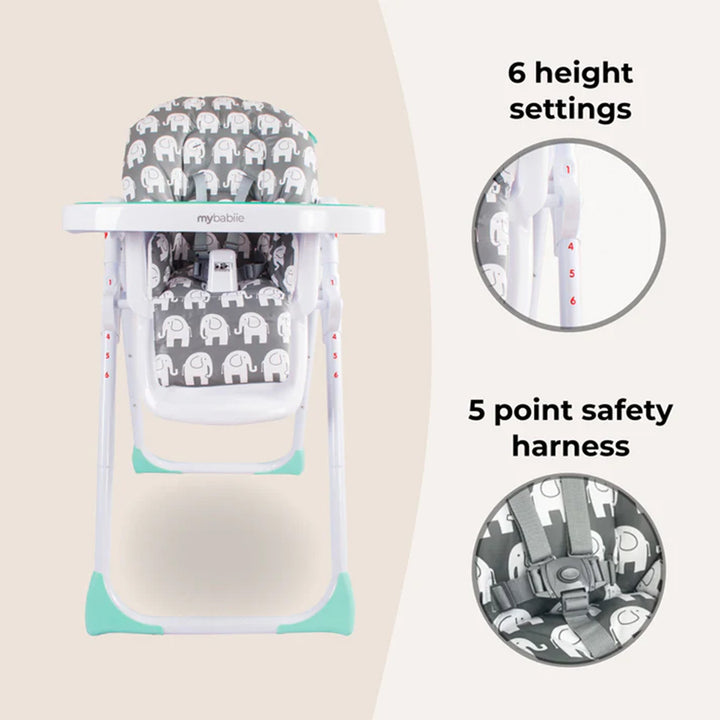 My Babiie Premium Highchairs - MBHC8