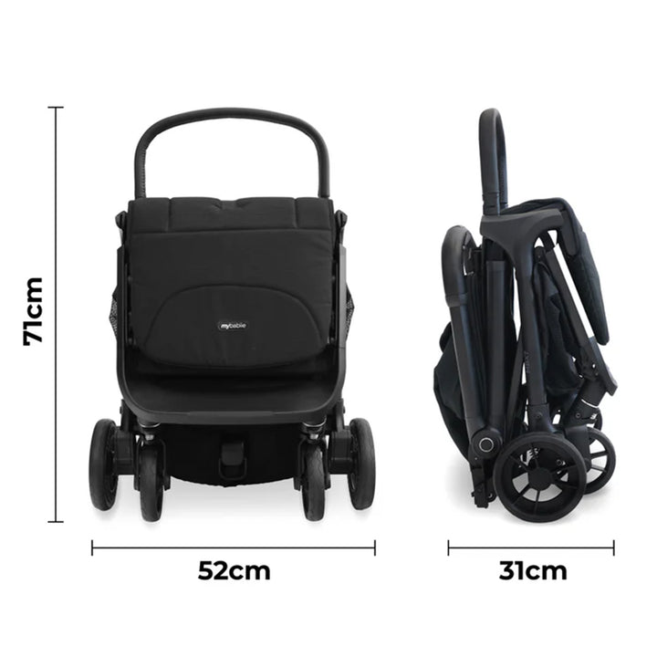 My Babiie Auto-fold Stroller MBX7 Plus
