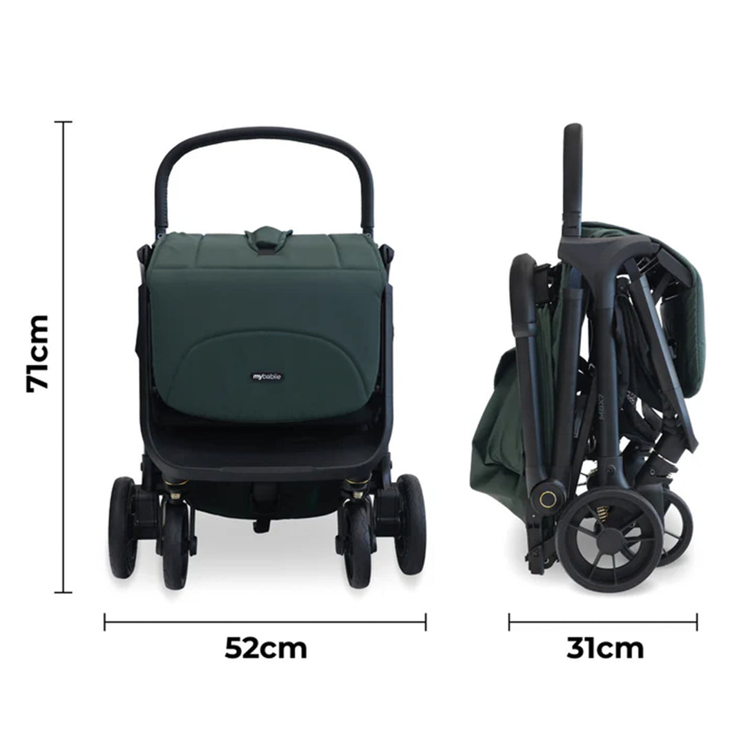 My Babiie Auto-fold Stroller MBX7 Plus