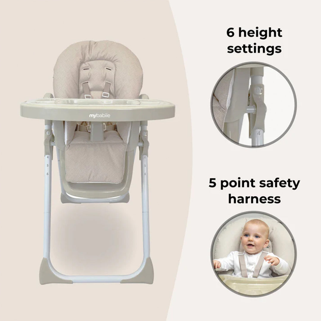 My Babiie Premium Highchairs - MBHC8