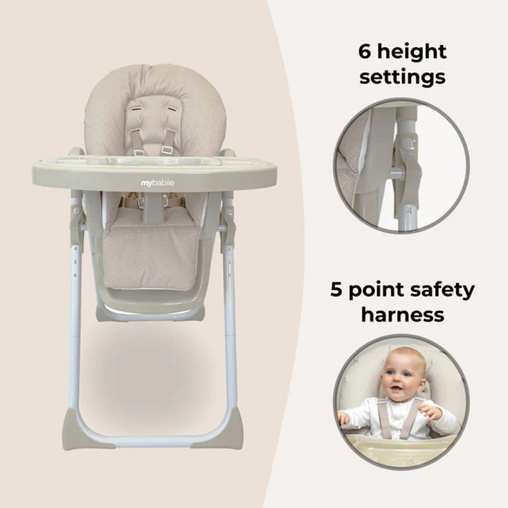 My Babiie Premium Highchairs - MBHC8