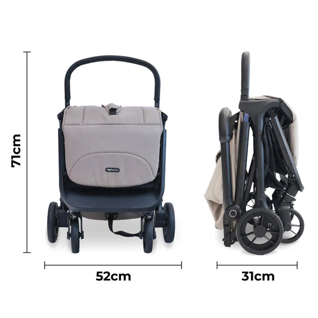 My Babiie Auto-fold Stroller MBX7 Plus