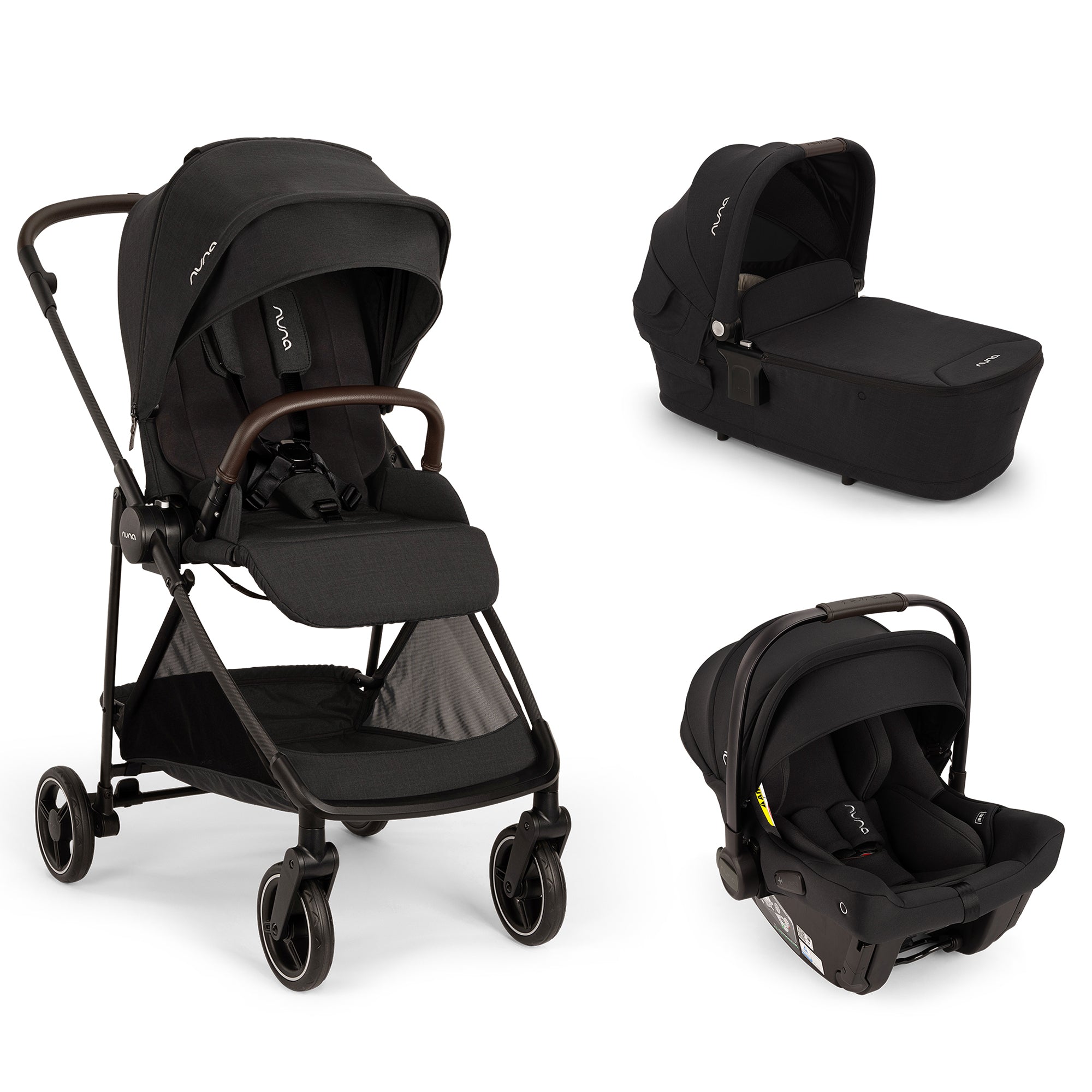 Nuna IXXA next URBN Travel System - Caviar – Baby and Nursery World