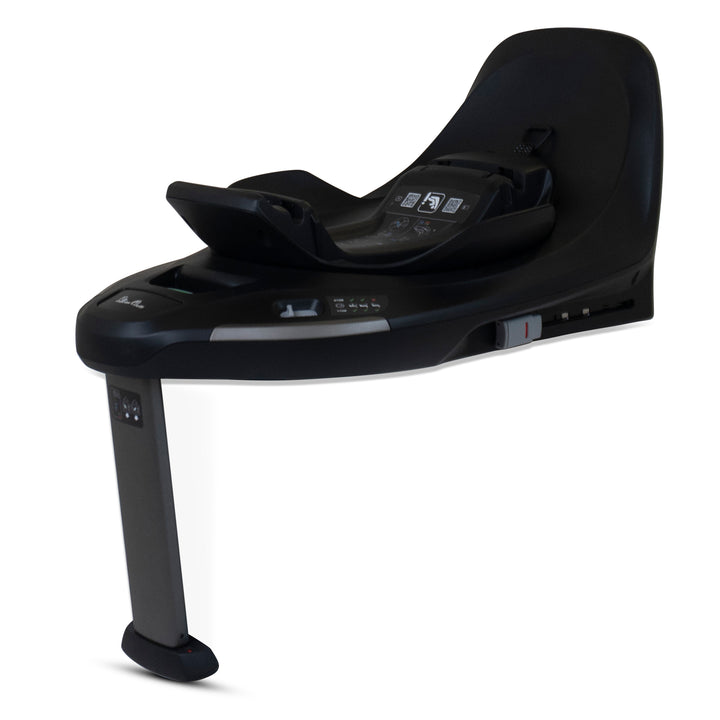 A black Silver Cross Approach Plus i-Size base