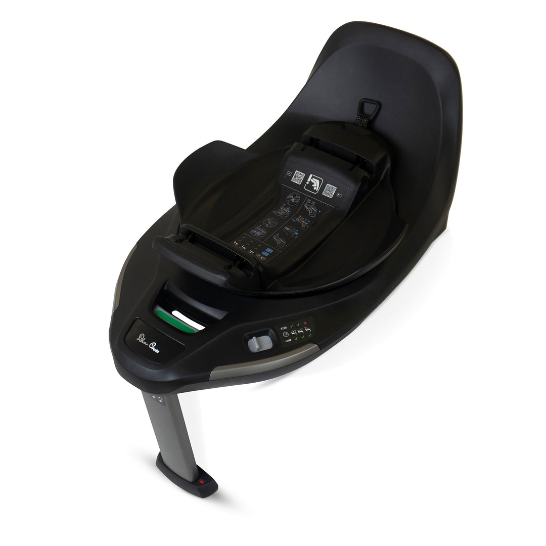 A black Silver Cross Approach Plus i-Size base