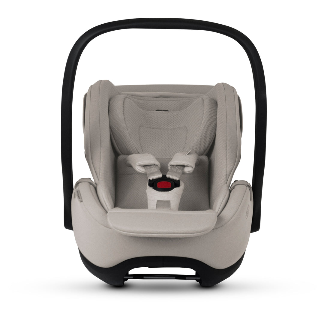 A black Silver Cross Plus i-Size Car Seat, a Red Dot award winner for 2025, designed for children from birth up to 19.5 kg, with dual functionality and a unique inner seat recline system.