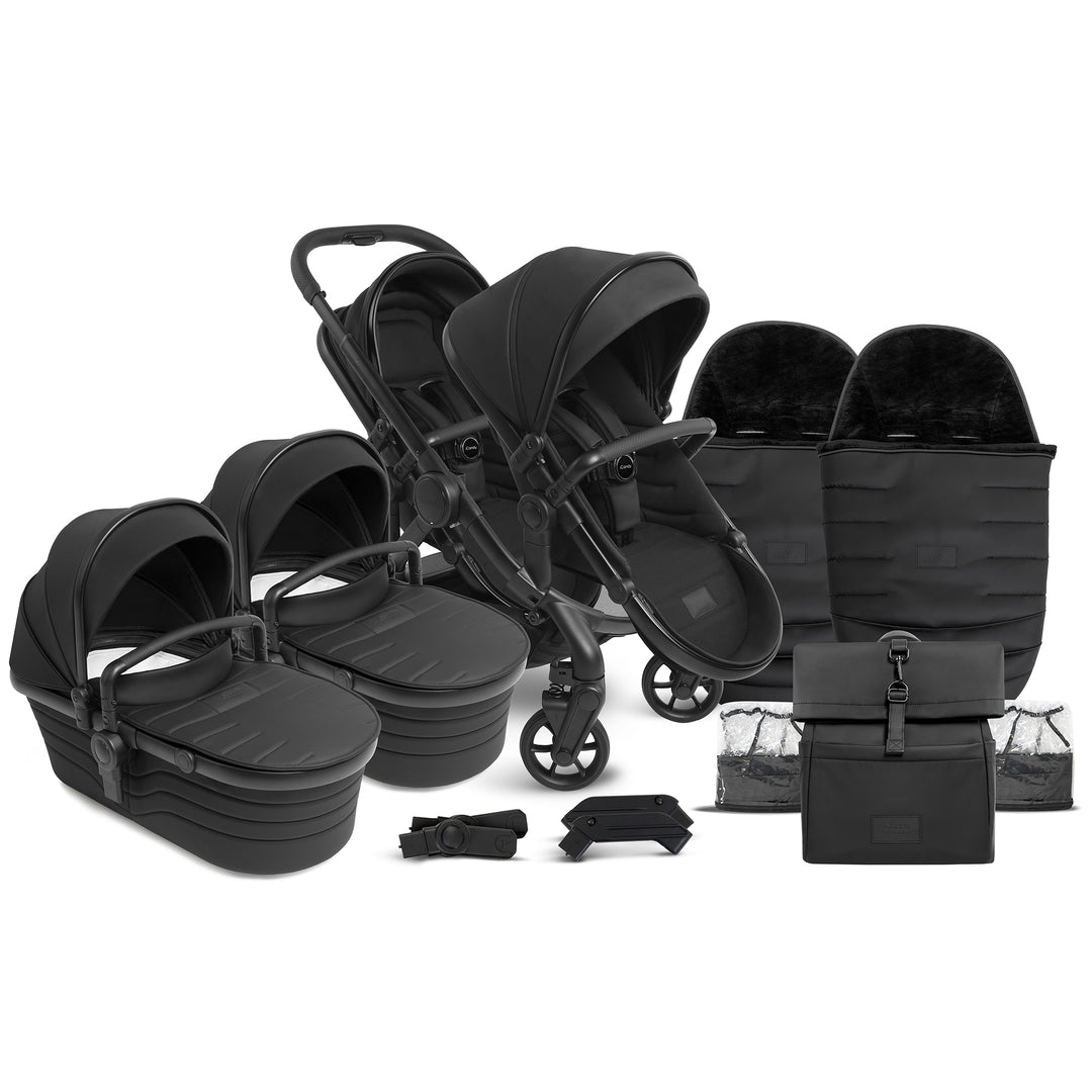 iCandy Peach 7 STUDIO Pushchair and Carrycot - Twin Bundle
