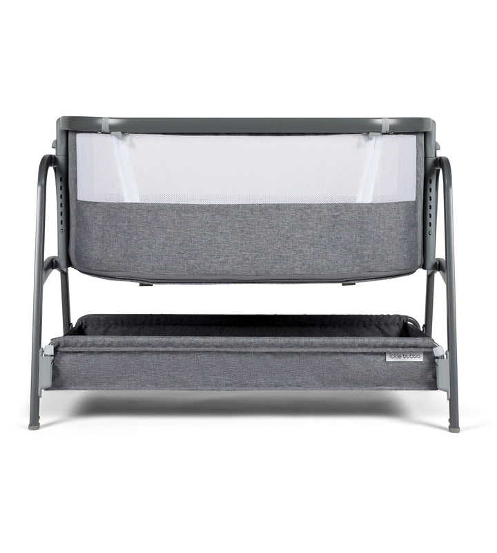 Ickle bubba Bubba&Me Bedside Crib - Space Grey