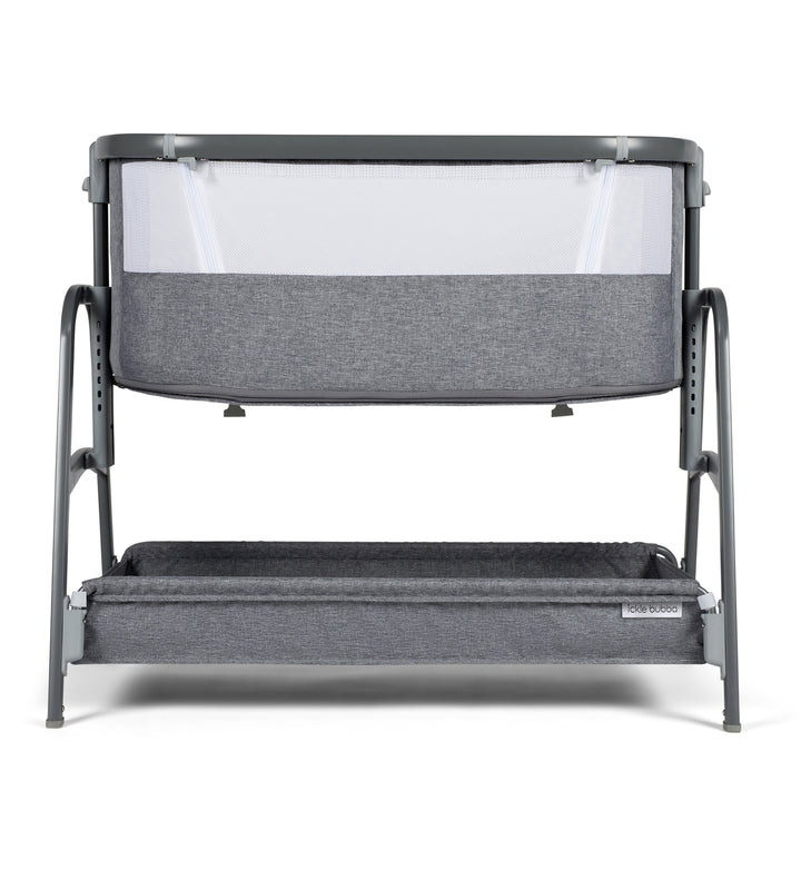 Ickle bubba Bubba&Me Bedside Crib - Space Grey