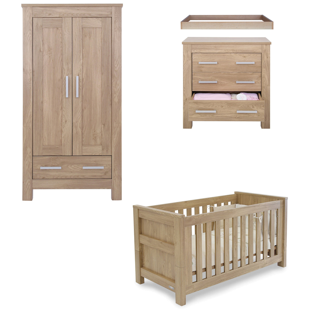 Babystyle Bordeaux 3 Piece Set - Oak