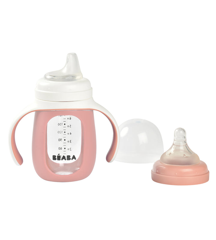 Beaba 2 In 1  Learning Bottle 210ml