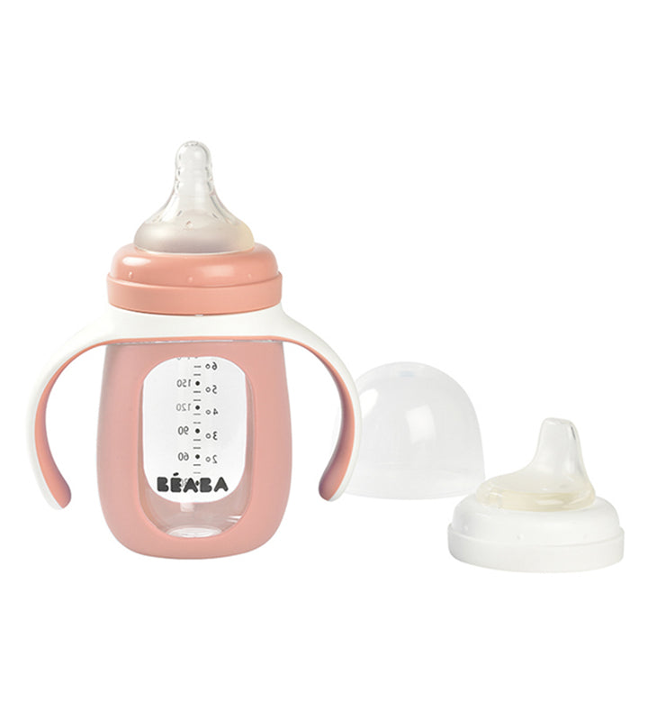 Beaba 2 In 1  Learning Bottle 210ml