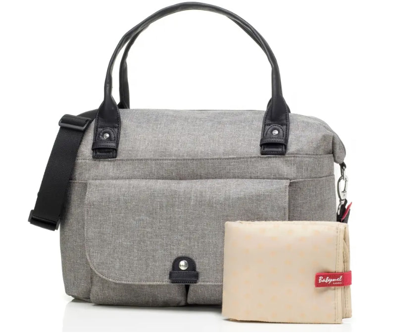 Babymel Jade Eco Changing Bag - Grey
