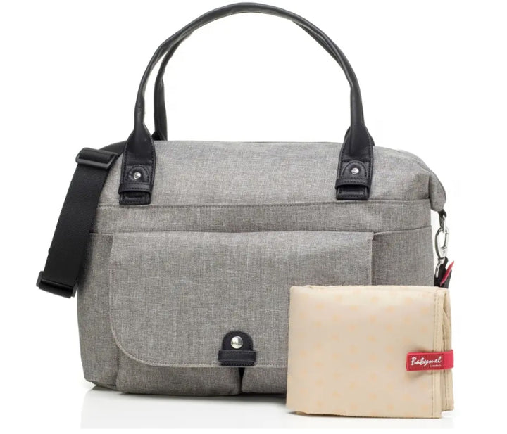 Babymel Jade Eco Changing Bag - Grey