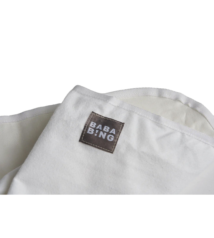 Bababing Waterproof Fitted Sheet - White