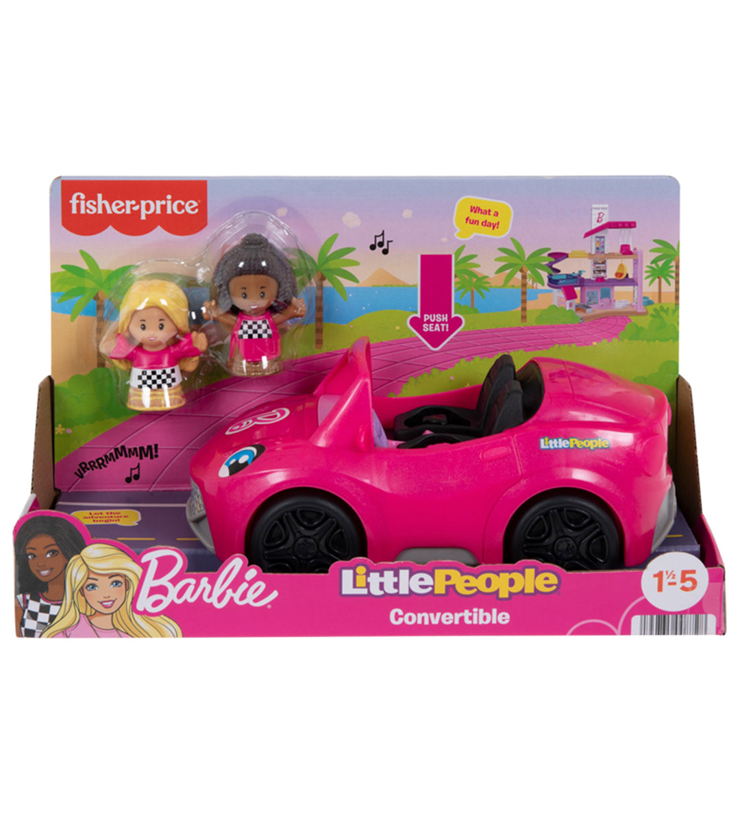 Fisher Price Little People Barbie Convertible