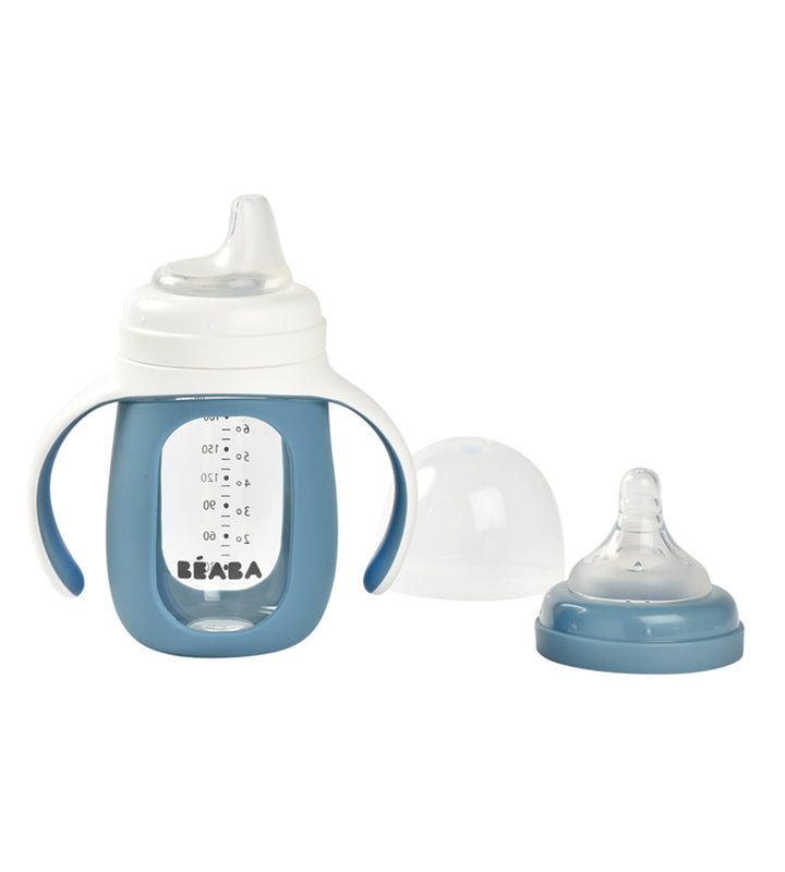 Beaba 2 In 1  Learning Bottle 210ml