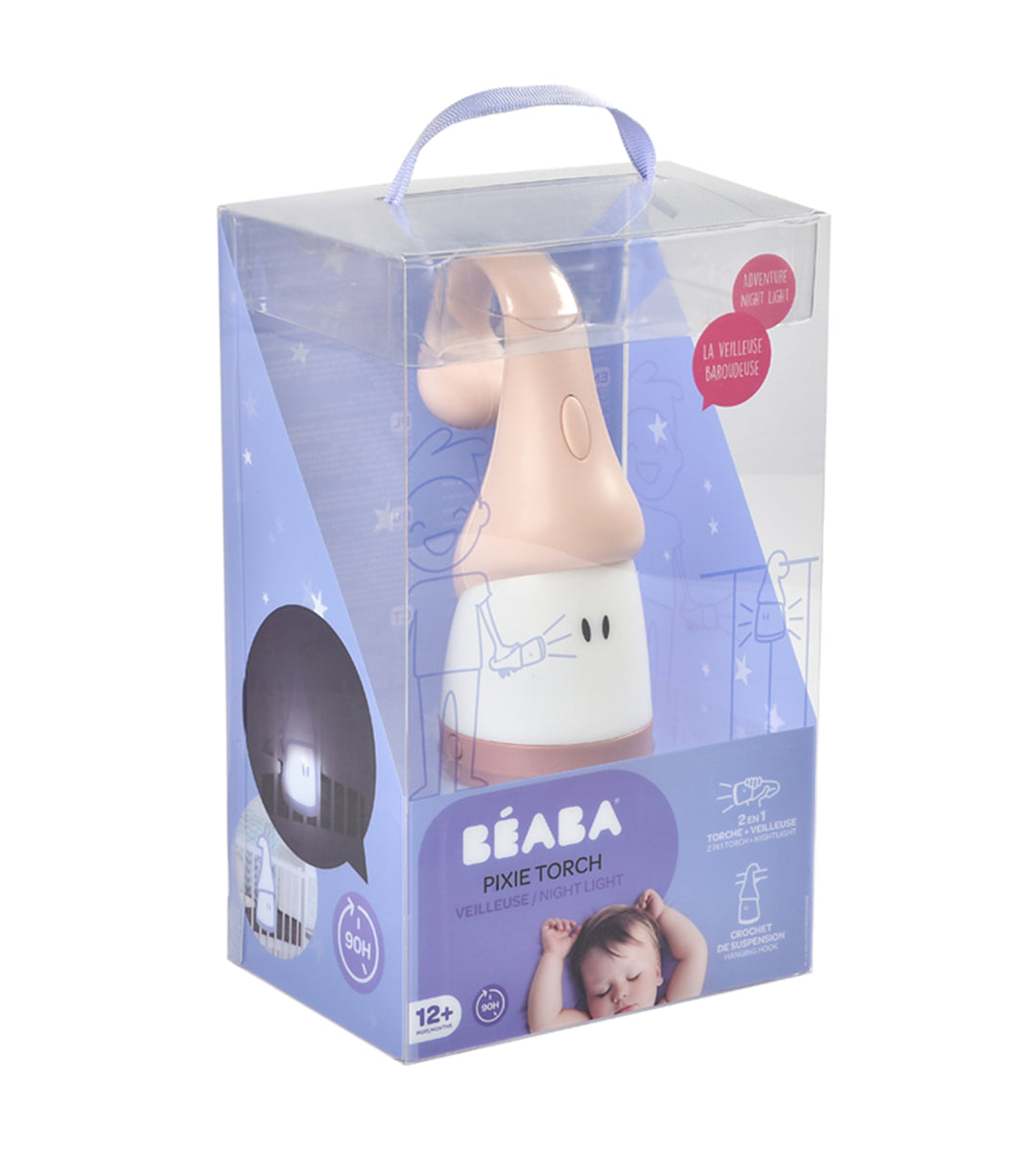 Beaba Pixie Torch 2-in-1 Portable Night Light