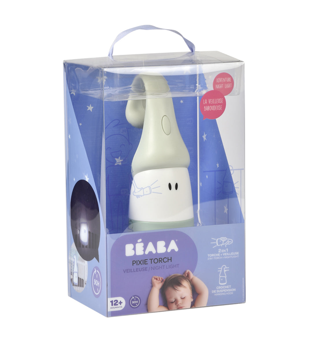 Beaba Pixie Torch 2-in-1 Portable Night Light