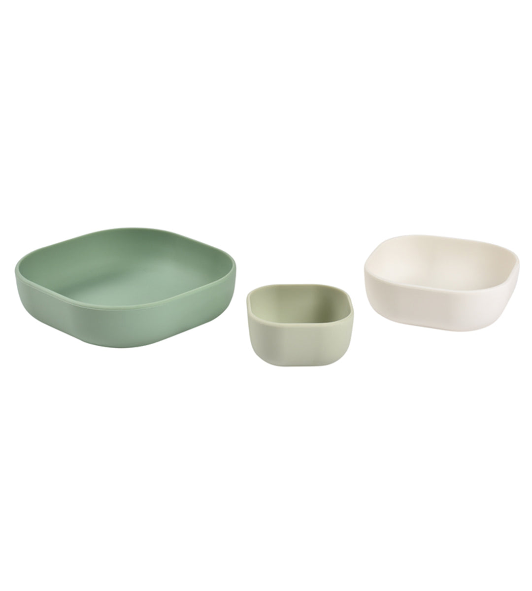 Beaba Set of 3 Silicone Bowls