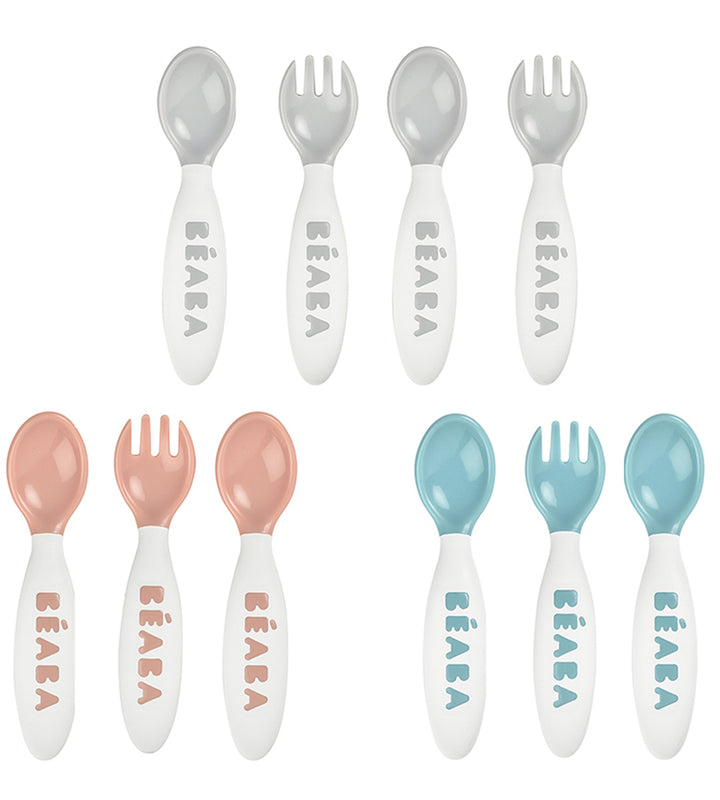 Beaba Set of 6 Training Spoons And 4 Training Forks