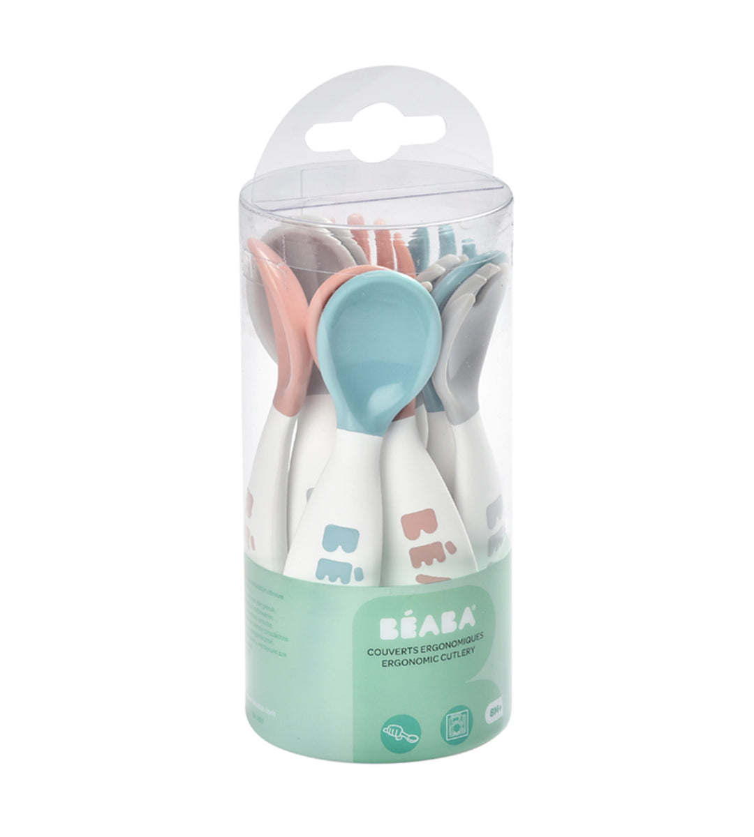 Beaba Set of 6 Training Spoons And 4 Training Forks