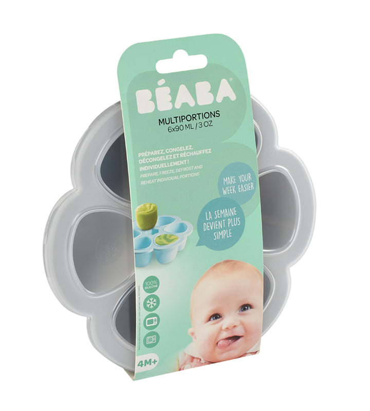 Beaba Silicone 6 Weaning Portions Storage Tray