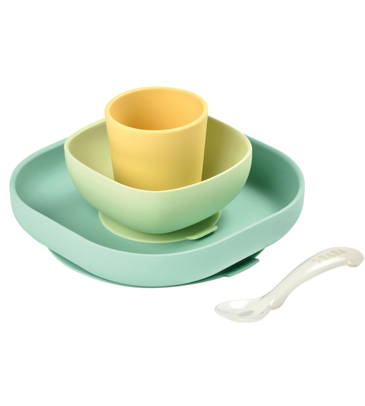 Beaba Silicone Meal Set 4pc