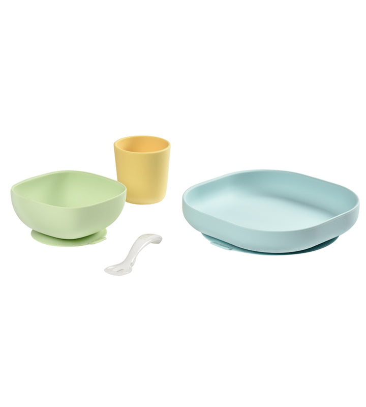 Beaba Silicone Meal Set 4pc