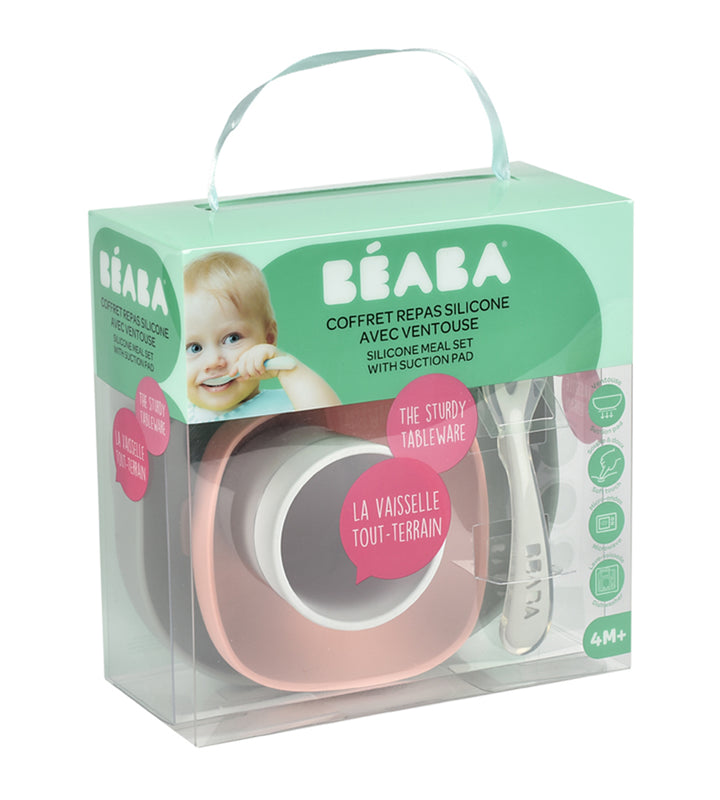 Beaba Silicone Meal Set 4pc