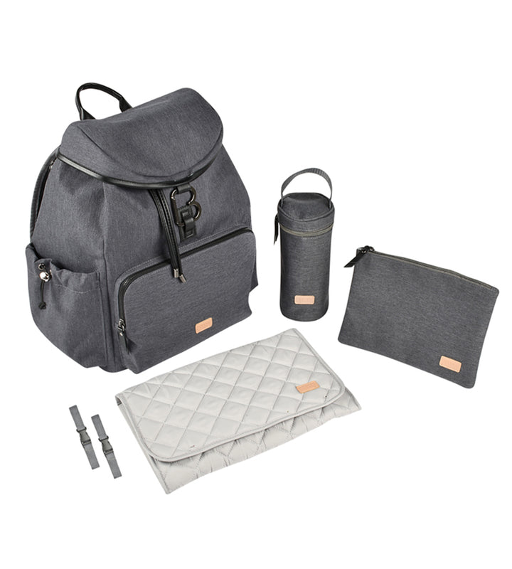 Beaba Vancouver Backpack Changing Bag - Dark Grey