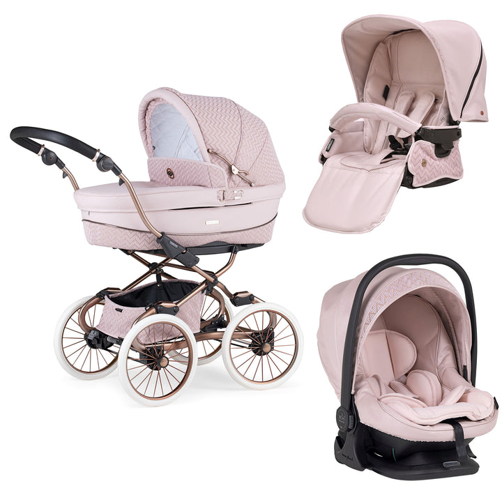 Bebecar Prive Stylo Class Combination with Raincover & ISize Car Seat - 2025