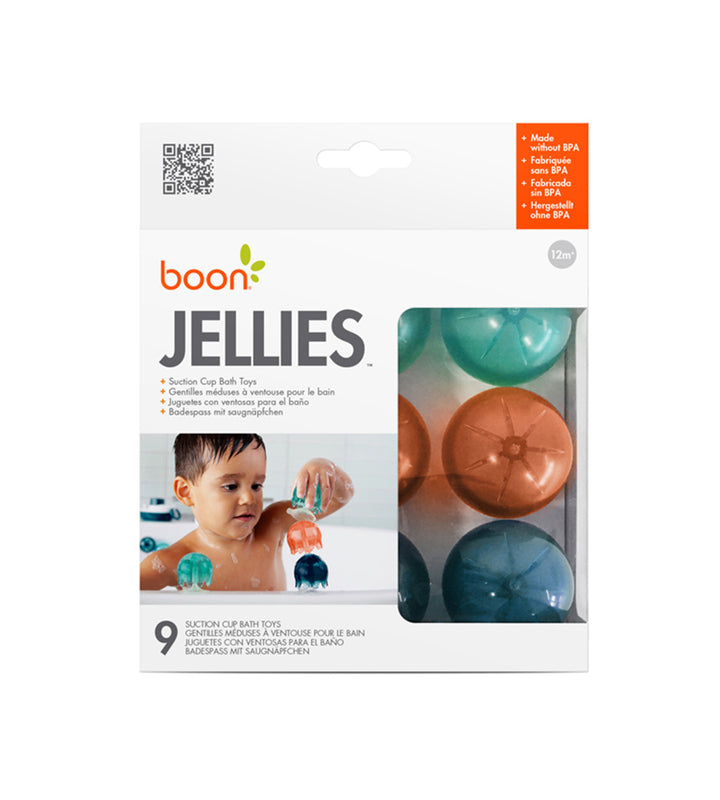 Boon JELLIES Suction Cup Bath Toys 9 Piece