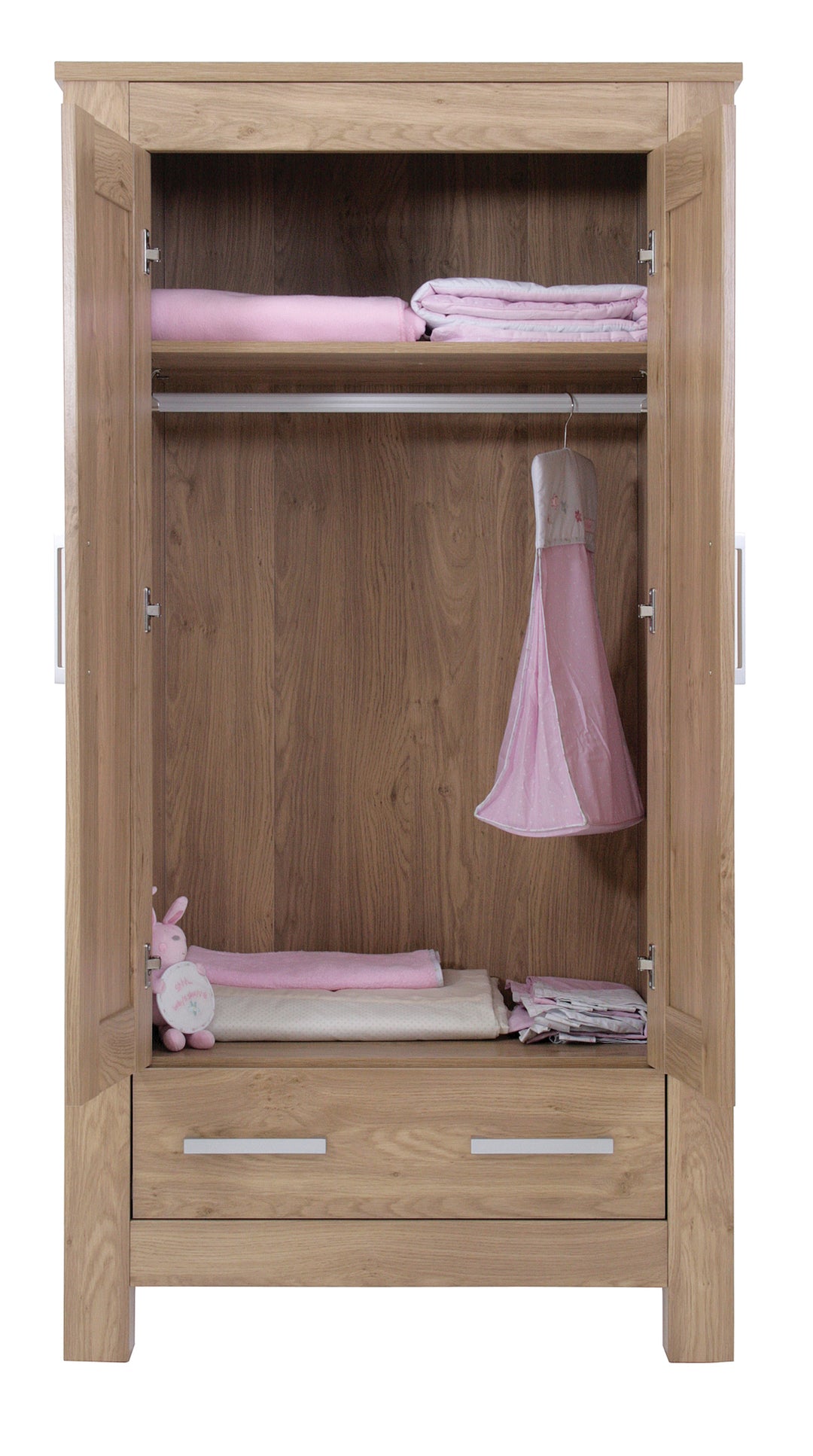 Babystyle Bordeaux Oak Wardrobe