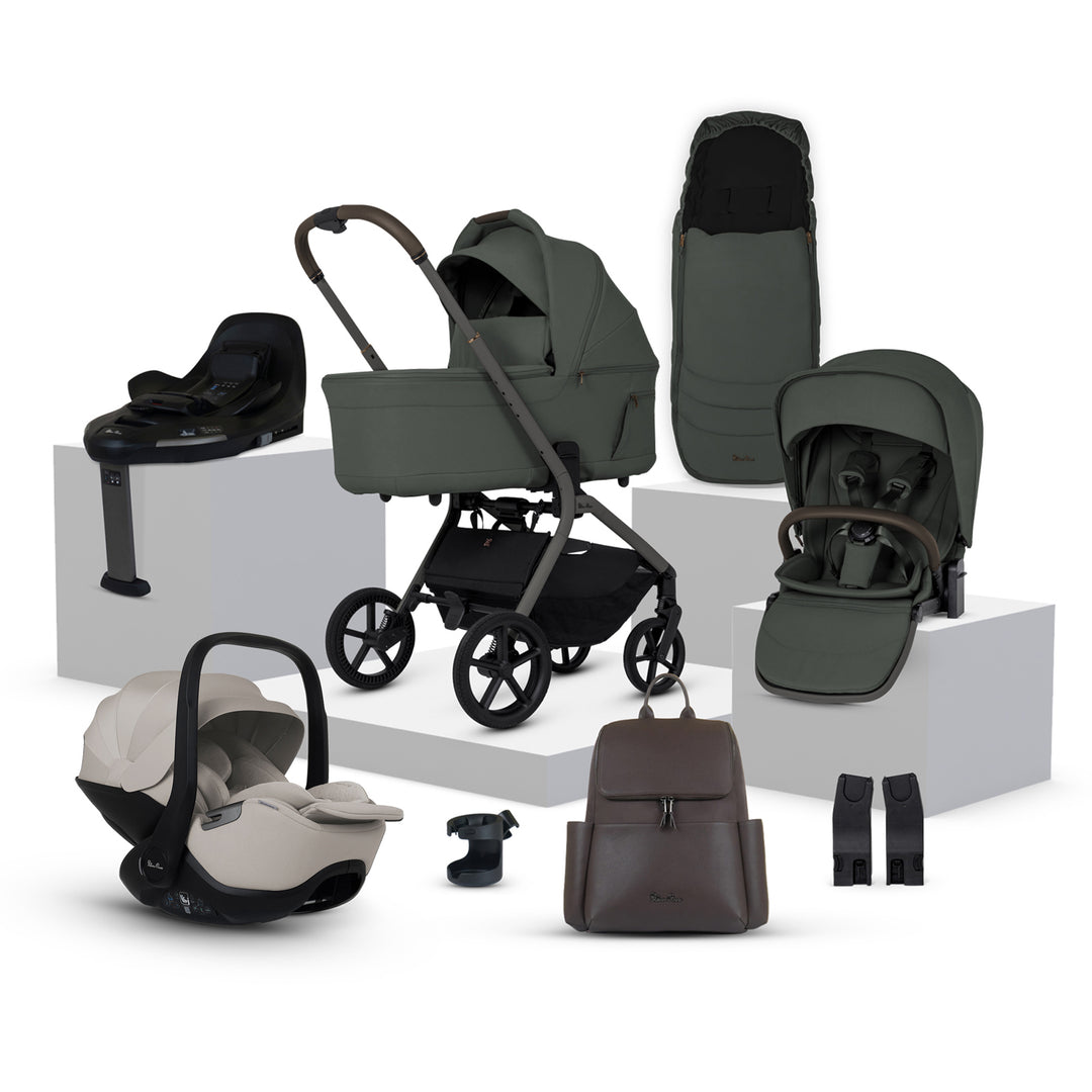 Silver Cross Breez Ultimate 360 Car Seat Bundle