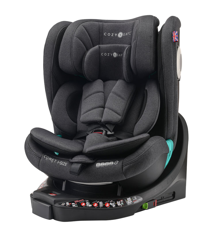 Cozy N Safe Comet i-Size 360° Rotation Car Seat - Graphite