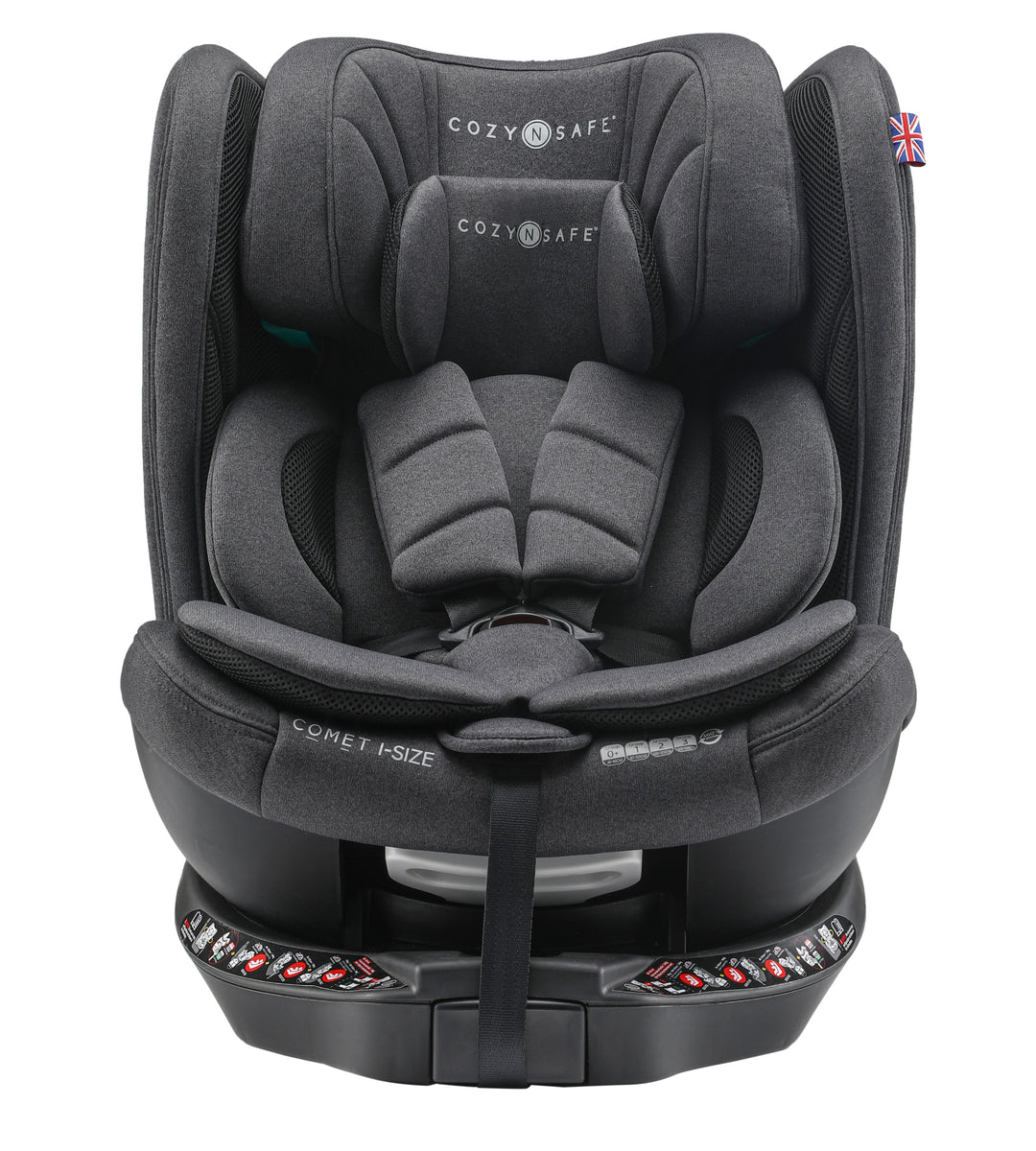 Cozy N Safe Comet i-Size 360° Rotation Car Seat - Graphite