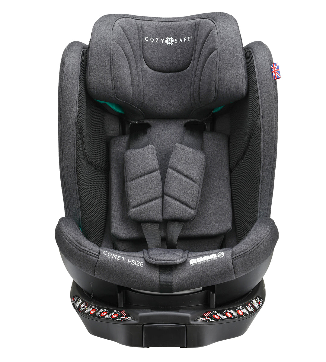 Cozy N Safe Comet i-Size 360° Rotation Car Seat - Graphite