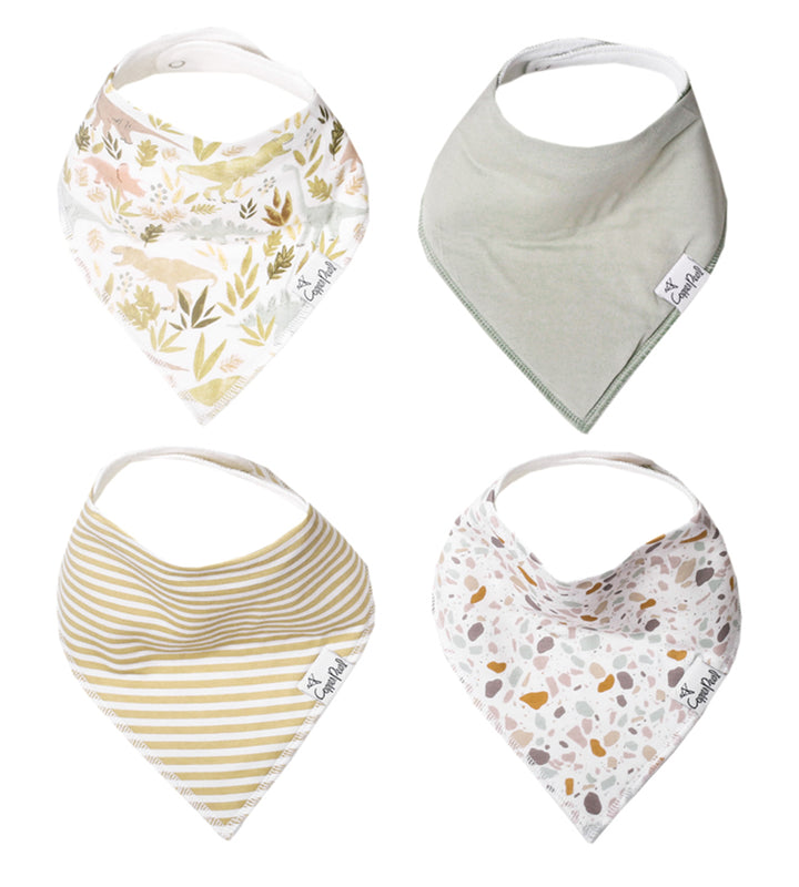 Copper Pearl Baby Bandana Bibs