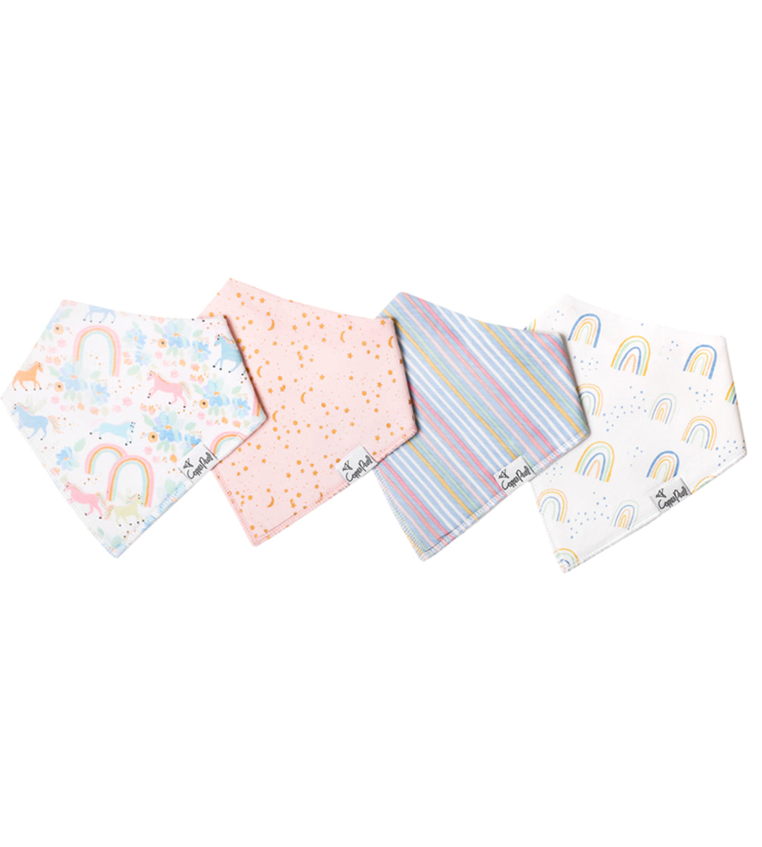 Copper Pearl Baby Bandana Bibs