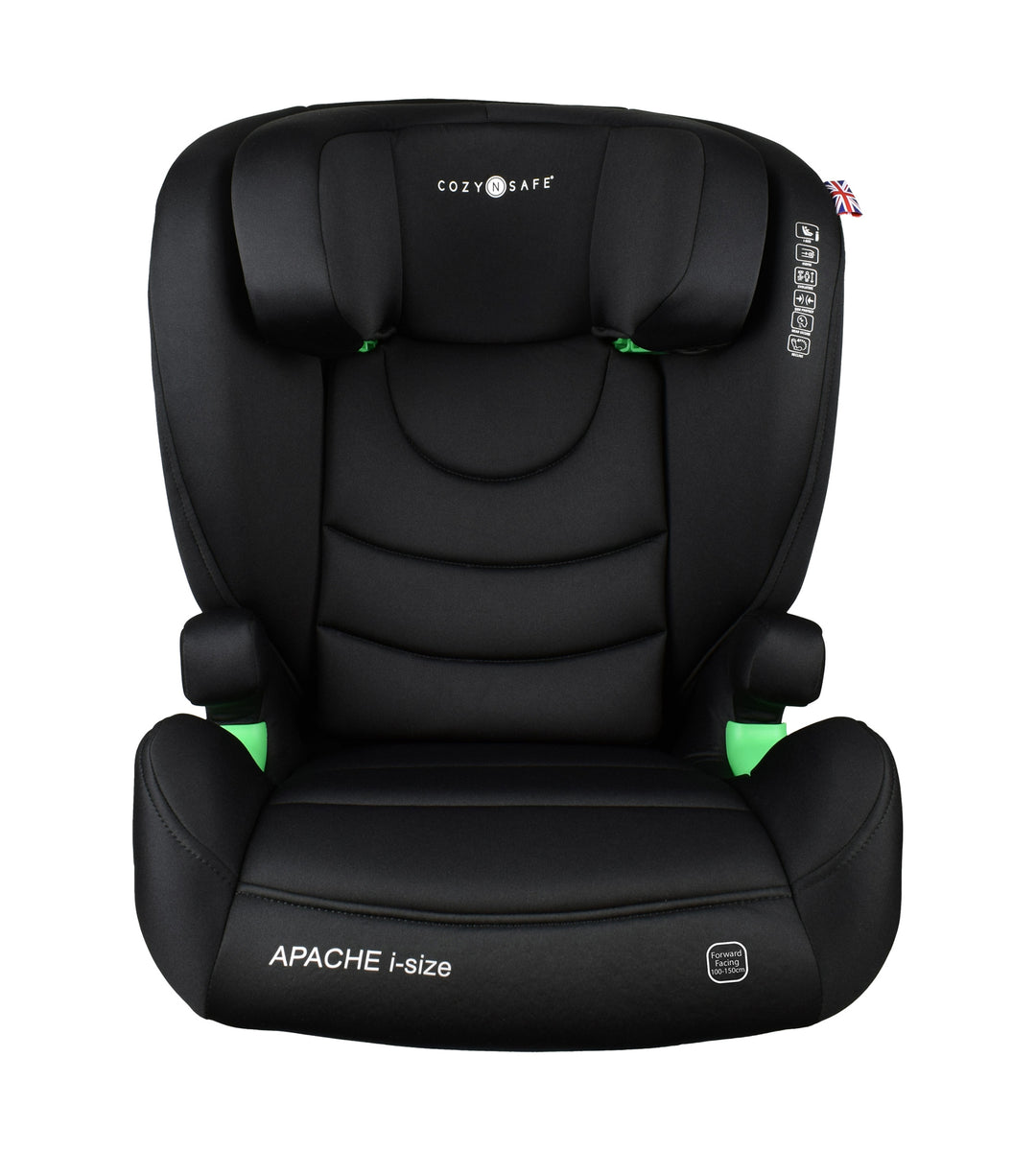 Cozy N Safe Apache i-Size Car Seat - Onyx